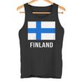 フィンランドの国旗 タンクトップ