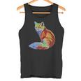 フォックス 賢いキツネ 森の動物たち タンクトップ