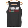 フリーガザ セーブガザ フリーパレスチナ パレスチナ タンクトップ