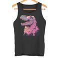 ヘアリー T-Rex パステルゴス ティラノサウルス 恐竜 サングラス タンクトップ