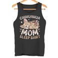 ベスト・チワワ・ママ・スリープ・シャツ、子犬と犬 タンクトップ