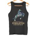 ペンドルトンオレゴン-ロデオ-カウボーイ-ホース タンクトップ