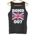 ボンドユニオンフラッグ 007 レトロシャツ タンクトップ