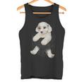 ポケットに入った面白いcavachon Dog Cavachon Dog好きのための タンクトップ