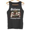 ポーカーをする犬 ビション・フリーゼ ビション・フリーゼの犬種 タンクトップ