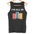 ポーカープレイヤー I'm All In カード カジノ 恋人 ギフト ギャンブル タンクトップ