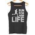 マラソンランナー Run For Your Life ランニング タンクトップ