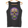 マルディグラ ドリップドリング スカル カーニバル 火曜日 パーティー テーマ 新品 タンクトップ