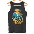 メキシコ湾 1550 レトロ ビーチ ゴルフォ・デ・メキシコ メンズ レディース タンクトップ
