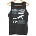 モササウルスファクトシート恐竜科学ファクトシート タンクトップ
