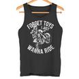モトクロス ライダー ダートバイク ヘルメット Forget Toys I Just Wanna タンクトップ