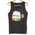レインボーティーカップ Lgbtea Pride 愛らしいlgbtqプライド月間。 タンクトップ