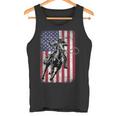 ロデオ 馬 アメリカ国旗 アメリカ カントリー カウボーイ ウェスタン タンクトップ
