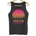 ヴィンテージ Burton Michigan Mi レトロ 70年代 80年代 グラフィック お土産 タンクトップ