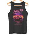 ヴィンテージ Ninja スポーツバイク スーパースポーツ 80S 映画 シンセウェーブ マイアミ バイス シティー タンクトップ