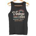 ヴィンテージ1980年、誕生年45年 レトロ タンクトップ