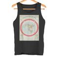 世界標準地図 フラットアースオリジナル タンクトップ