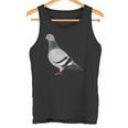 伝書鳩 鳥 動物 図 バードウォッチング 贈り物 鳥類学者 タンクトップ