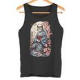 妖怪猫 着物美桜風 タンクトップ
