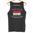 怒鳴ってないよ、私はインドネシア人だ-面白いインドネシアプライド タンクトップ