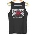 日本 カワサキ 富士山 旗 タンクトップ