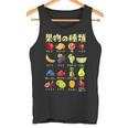 果物 面白いtシャツ フルーツ 種類 おもしろ 食べ物 イラスト 面白い 服 ネタ グッズ 文字tシャツ タンクトップ