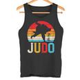 柔道投げ レトロ 日本の格闘技 柔道家 ファイター ギフト タンクトップ