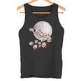 桜 花 満月 さくら 日本文化 タンクトップ