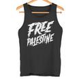 無料のパレスチナ抗議支援 ガザとエルサレムへのギフト タンクトップ