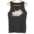 猫のへそ天 Cat Belly Trap タンクトップ