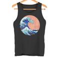神奈川の偉大な波 日本製 タンクトップ