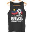私はドゥテルテを支持します。私は何の理由もなくフィリピン人ではありません-無料prrd タンクトップ