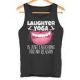 笑いヨガは理由もなくただ笑うだけの瞑想 タンクトップ