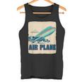 航空機愛好家のためのクールな旅客機飛行機コスチューム。 タンクトップ