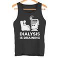 透析tシャツ 透析患者用 透析は排水 タンクトップ
