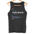 開発者 Hello World タンクトップ
