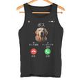 面白いtシャツ ゴールデンレトリバー 着信 犬 イヌ メンズ グッズ かわいい おもしろ 面白い 服 ネタ タンクトップ