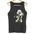 面白いtシャツ トイプードル ゴルフ イヌ メンズ 犬好き グッズ かわいい おもしろ 面白い 服 ネタ タンクトップ