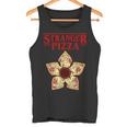 面白いストレンジャー・ピザ・シングス タンクトップ