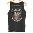 面白いディーゼルメカニックシャツ I Love Themell Of Diesel タンクトップ