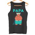 面白いパパベアシャツ I 父の日誕生日ギフト タンクトップ