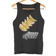 餃子 ぎょうざ Gyoza【中華 Okazu】ご飯タイム【変なtシャツ屋さん】面白い ポップ デザイン イラスト タンクトップ