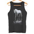 馬 動物 モチーフ アート 馬 タンクトップ