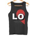 ２人で着るとハートが出来る Loveの文字になる 「Lo」カップル 恋人 タンクトップ