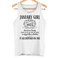 Im 1月ガール 1975年 1月生まれ 1975年 1月少女 タンクトップ