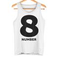 8 数字 タンクトップ