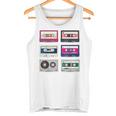 80 年代のロック カセットシャツ男性ヴィンテージ ロック カセット テープ タンクトップ