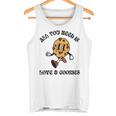 All You Need Is Love And Cookies レトロ 70年代 かわいい ハッピークッキー 長袖tシャツ タンクトップ