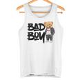 Angry Bad Boystyle、クールなテディベア、バッドボーイグラフィックデザイン。 タンクトップ