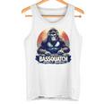 Bassquatch 音楽愛好家のためのサスカッチdjデザイン タンクトップ